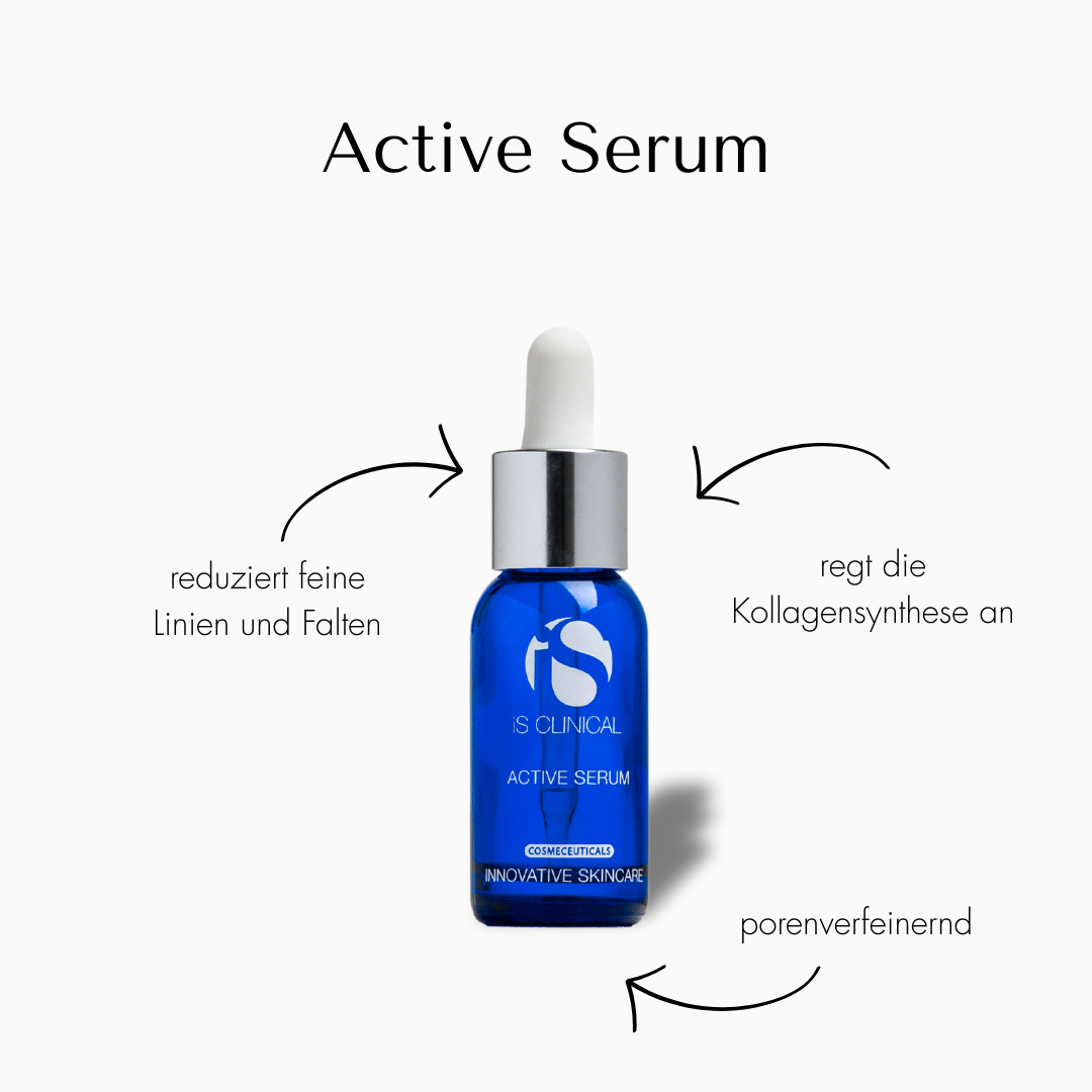 iS Clinical Active Serum, regt die Kollagensynthese an