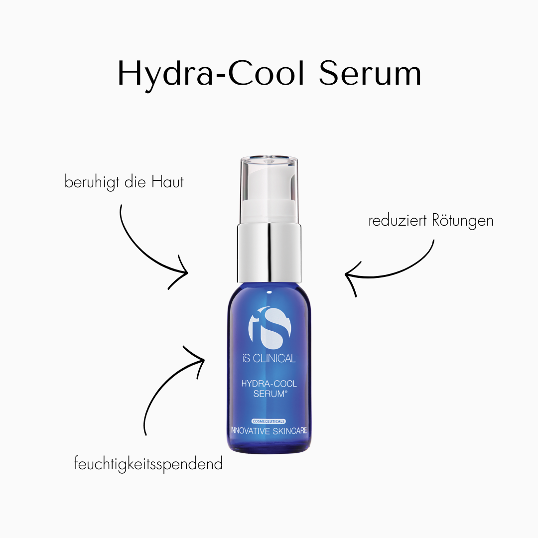 iS Clinical Hydra Cool Serum reduziert Rötungen