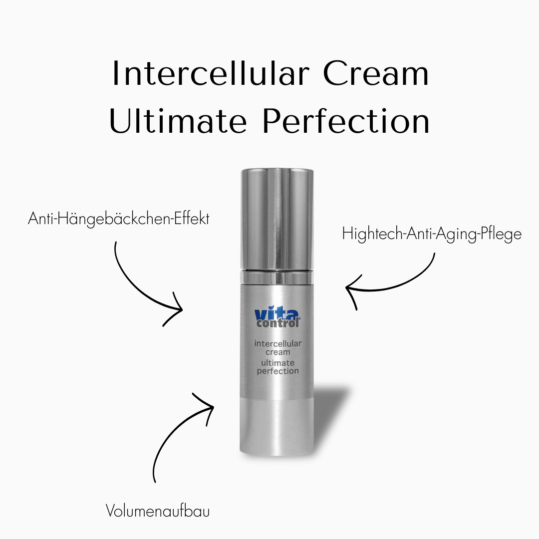 vitacontrol intercellular cream ultimate perfection Anti-Hängebäckchen-Effekt
