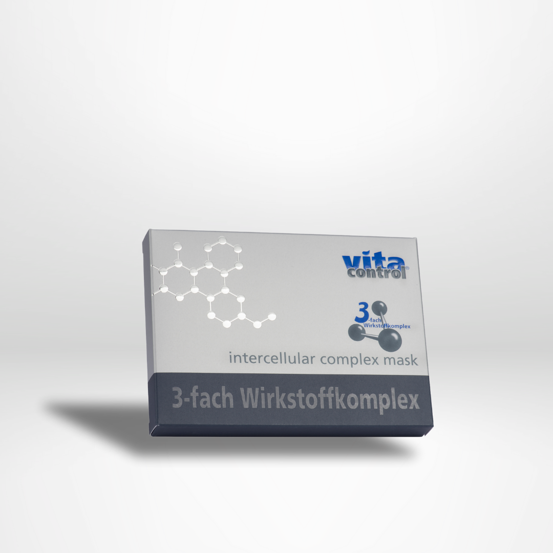 vitacontrol intercellular complex mask enthält Hyaluron und Kollagen
